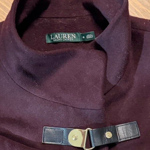 Ralph Lauren Purple Solid Coat for Women Size 18 - Picture 3 of 5